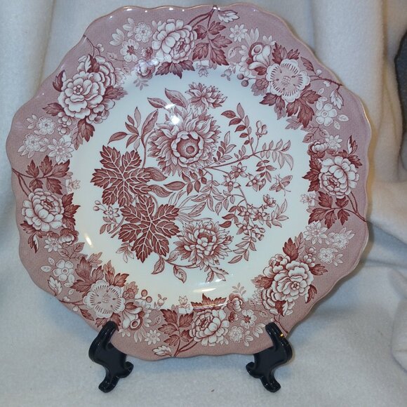 The Spode Archive Collection Jasmine Buffet Dessert Plate 9.5" Ironstone England - Picture 5 of 16